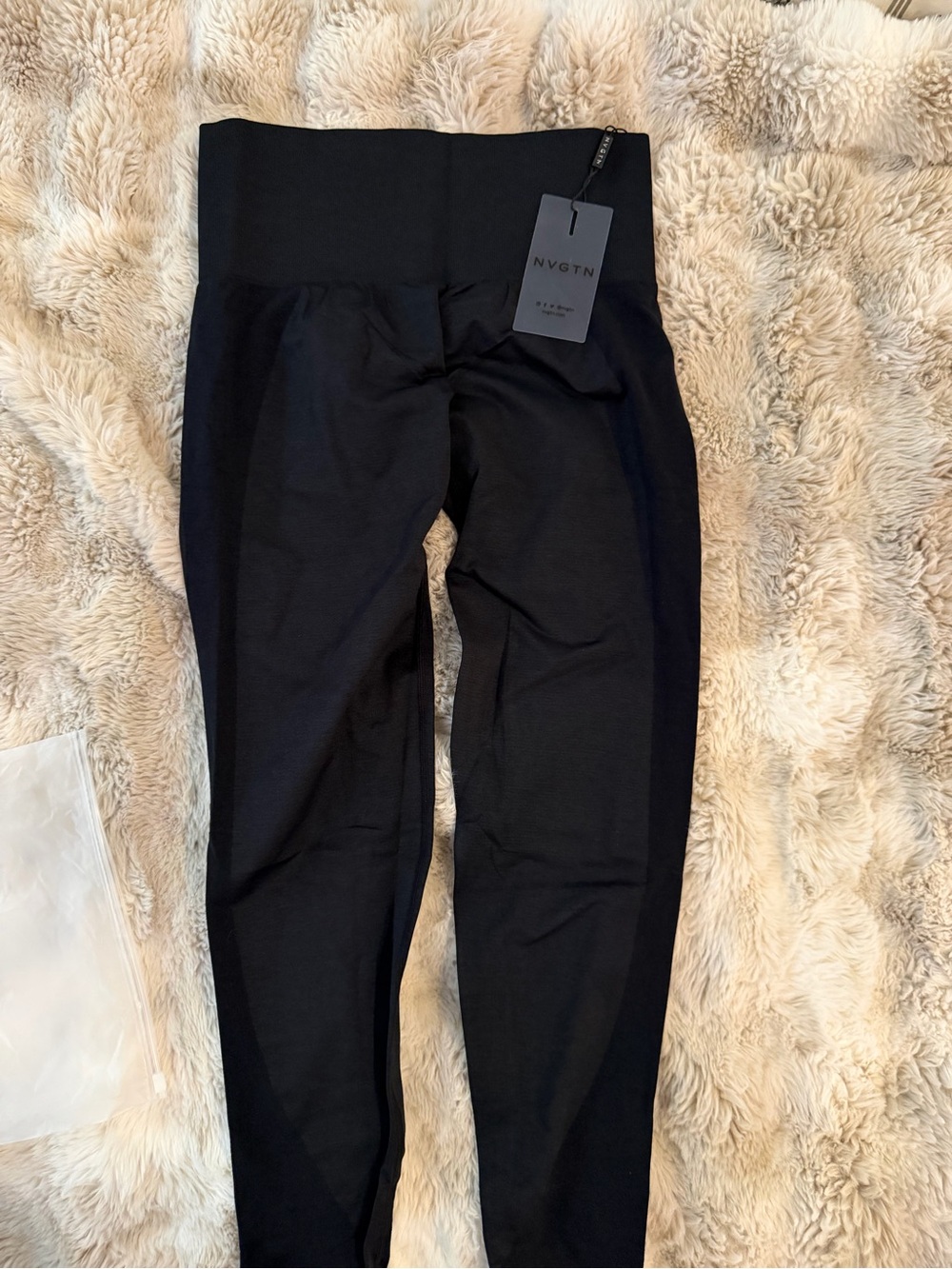 NVGTN Black High-Rise Leggings with Butt Lift